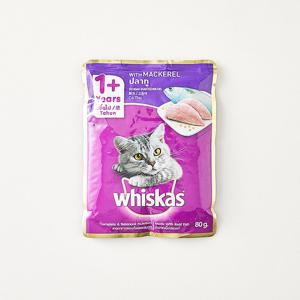 [6+2] 위스카스 고등어 파우치 80g 고양이 주식파우치