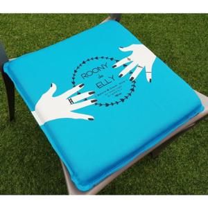 루니드엘리 방석 370x50x370mm 블루