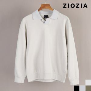 남녀공용 오버핏 카라변형 카라티셔츠 (AAD1TR3101)