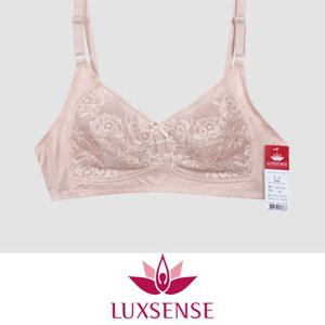 가벼운 착용감 플라워 망사 풀컵 노와이어 B컵 브라