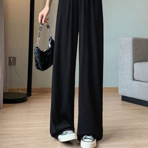 F006662_밴딩 플리츠통바지 아이스주름팬츠