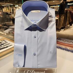 듀퐁셔츠 SE5SM21LS362SBU 컴포터블 라인 착용감이 편한 스트레치 슬림 핏 셔츠