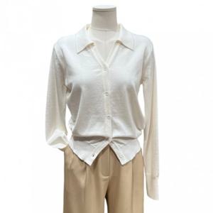 [트위]오픈카라 브이넥 니트 가디건 (TNBCFCD002)