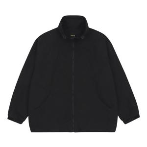 [블루테일]AZA3JP02BK하이넥 블랙 화섬 점퍼