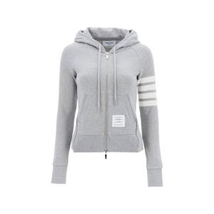 톰브라운 4선 완장 후드 집업 그레이 여성 FJT001A 00535 055