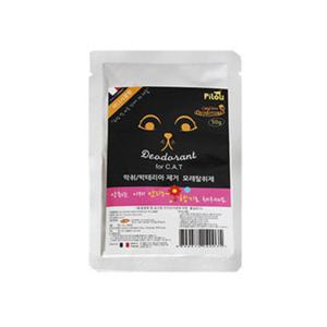 악취제거 모래탈취제 허니써클향 50g 고양이모래 배변