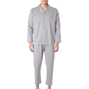 [비비안(언더웨어)]최고급새번수면100수싱글솔리드프리미엄 선물 남성파자마 MP8774AA