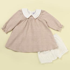 [쇼콜라]드봉체크원피스(백일돌선물세트)TTNWOE042I