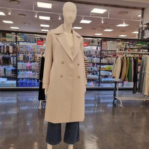 라티움 HC34 봄,가을 국내생산뒷밸트탈부착더블 롱코트 T2513Ct01