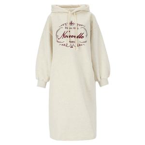 [에이비에프지]기모 후드 롱 원피스 APZ1ZO31A