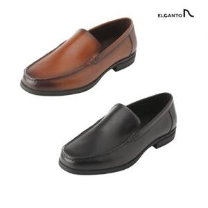 [엘칸토(남성화)]남성 경량창 캐주얼 정장 슬립온 LCMD40U513(블랙,카멜)