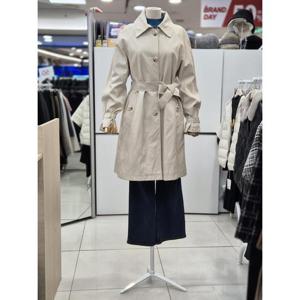 밀스튜디오 세이브존04 인조가죽  벨티드 트렌치 코트 lLR3BRR100