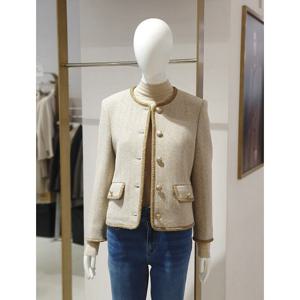 [에꼴드파리][에꼴드파리] 헤링본 라운드 재킷 33ZEB4ZWJCM33Z (