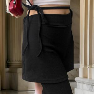 [다잇템]여자 셔링치마 코디 아이돌룩 나팔 레깅스