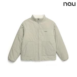나우  (1NUJKW3901_WG) U 카라반리버서블자켓 WARM GRAY