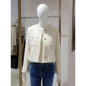 [에꼴드파리][에꼴드파리] 노 칼라 트위드 재킷 07ZRB3YWJAM07Z