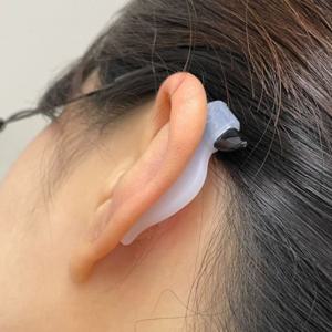 실리콘 고리형 안경귀받침 귀고무 투명 2P