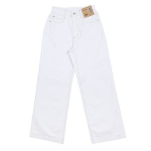 [뱅뱅]여성 속밴드 화이트 와이드 10부 진 NQL163