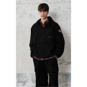 [지프] 남여공용 배색 패치 아노락 패딩 자켓 점퍼 JP3JPU252