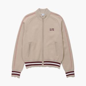 [르꼬끄골프] 여성 자카드 그래픽 포인트 스웨터 풀집업 점퍼 (GQ122LKC13)