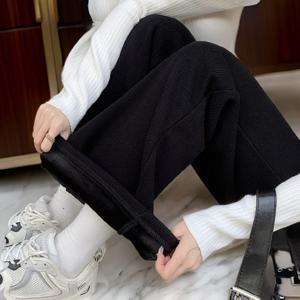 [다잇템]여자 속기모 고무줄 넓은 주름방지 바지