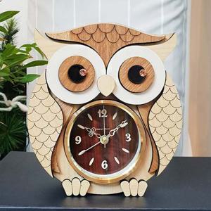 쏘큐티 부엉이 탁상시계