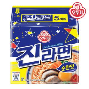 오뚜기 진라면 순한맛 120g x 5봉