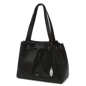 [질스튜어트] 블랙 키장식 소가죽 드로우스트링 숄더백L JABA5E704BK