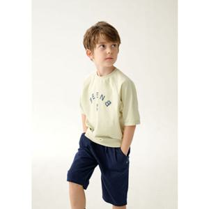 빈 BEEN 25년 SS BZ17TS02YG 옐로우 그린 6부 맨투맨 티셔츠PG