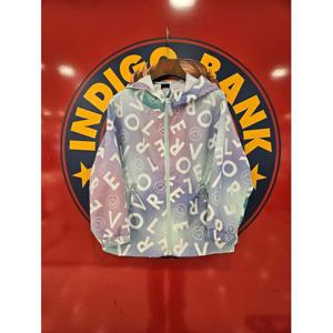 [인디고뱅크키즈]바람과 자외선앞에  당당히 ~ UV 차단 패턴바람막이 점퍼 IKJA23503