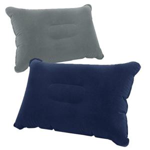 휴대용 사각에어풍선 목배개 캠핑 여행용목베개