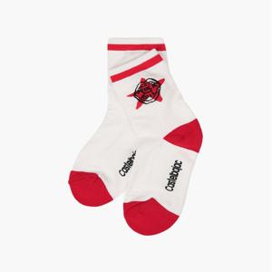 [까스텔바작]여성 중목 양말 BGDWGO703WH_CC