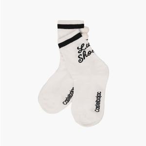 [까스텔바작]여성 중목 양말 BGDWGO702WH_CC