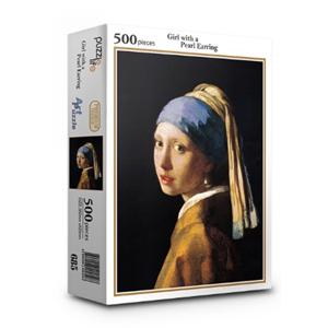 명화 풍경 직소퍼즐 500피스 진주 귀걸이를 한 소녀 PL685