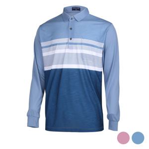 [파파브로] 산뜻한 배색 스트라이프 카라티 MB-KAA-286,7