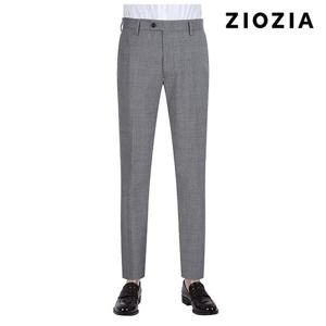 [지오지아] 미라클 그레이 쉐도우 체크 정장팬츠 (ABD2SP1205_LGR)
