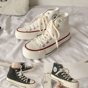 통굽스니커즈 키높이단화 하이탑운동화 패션