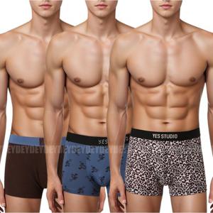 [예스][3종택1]35MM 아웃밴드 립조직 그래픽 남성 드로즈 YSMDA951