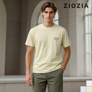 [지오지아] 오버핏 코튼 그래픽 반팔티셔츠 (AED2TR3184)