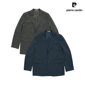 [피에르가르뎅] 투톤 멜란지 슬림핏 자켓 PQJK1102