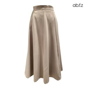 [에이비에프지]반 밴딩 A라인 롱 스커트 APZ5HS34G