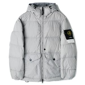 24FW 스톤 크링클랩스 후드 패딩 라이트그레이 811540723 V0060