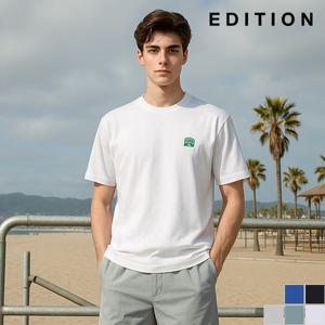 [에디션] 그라핀 콜라보 그래픽 반팔 티셔츠 (NND2TR1992_A)