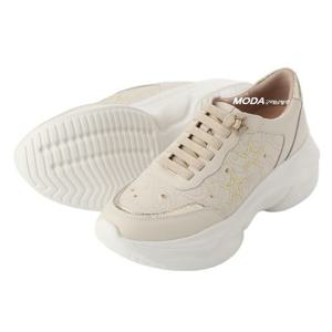 [엘칸토]경량 쿠션 밴드 키높이 여성 스니커즈 1WS02XM_GN