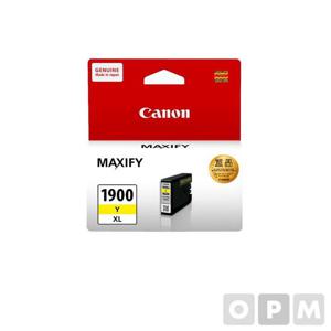 자재 캐논잉크(PGI-1900XL Y/노랑)