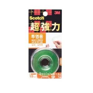 3M 초강력폼양면테이프투명KTD19(19mmx1.5M)