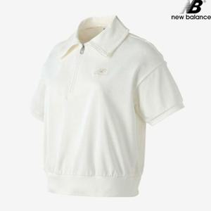 [뉴발란스]뉴발란스 NBNCD2W312-CM 반집업 반팔 맨투맨 반팔티