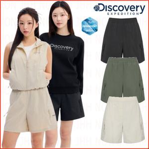 디스커버리 25SS 신상/여성 반바지 프레시벤트 폴튼 트레이닝 카고 쇼츠 반바지 DWTB9B053-DXNW