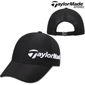 [테일러메이드] 25년 S S 남성용 골프 자수 포인트 매쉬 캡 TMHCO2621 199(블랙)