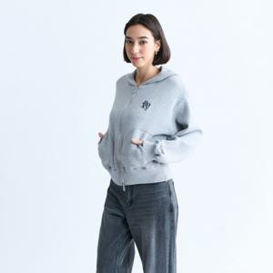 [빌라봉]록시 여성 FOXIE 후디 집업 (RE31HZ107GRY)